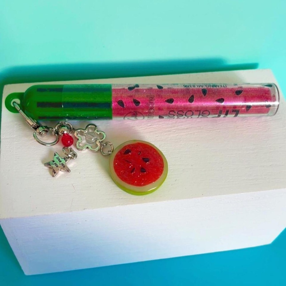 Y2K WATERMELON CHARM LIP GLOSS NEW SEALED